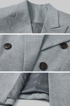 ROVENTE Structured Oversized Blazer & Tailored Pants Set