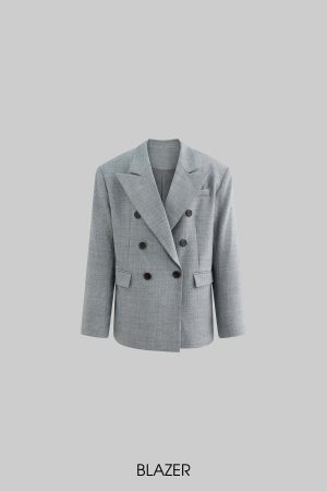 ROVENTE Structured Oversized Blazer & Tailored Pants Set