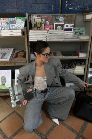 ROVENTE Structured Oversized Blazer & Tailored Pants Set