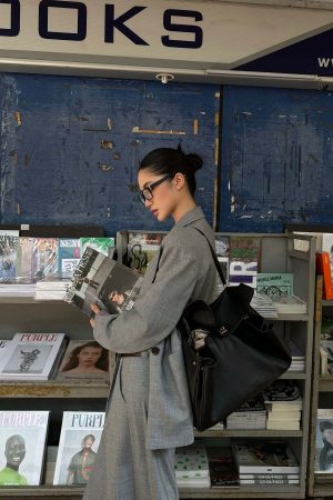 ROVENTE Structured Oversized Blazer & Tailored Pants Set