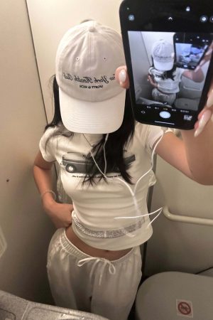 ROVENTE Vintage Car Graphic Baby Tee with Fitted Silhouette and Printed Text