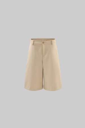 ROVENTE Wide Leg Bermuda Shorts High Waist Minimalist Summer Essential