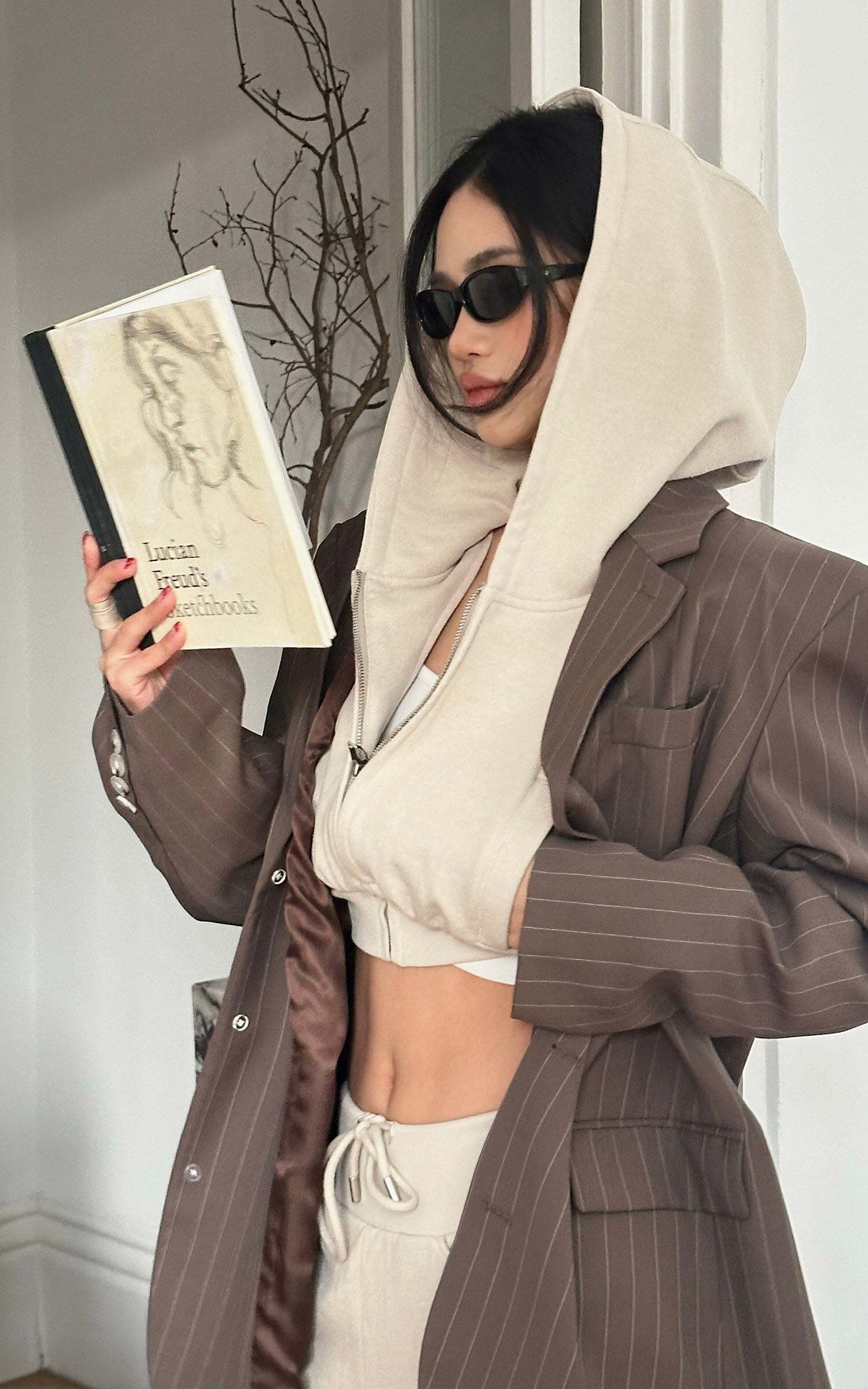 ROVENTE Wide-Leg Drawstring Sweatpants ROVENTE Wide-Leg Drawstring Sweatpants