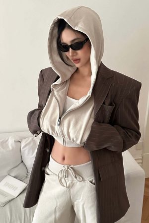 ROVENTE Wide-Leg Drawstring Sweatpants