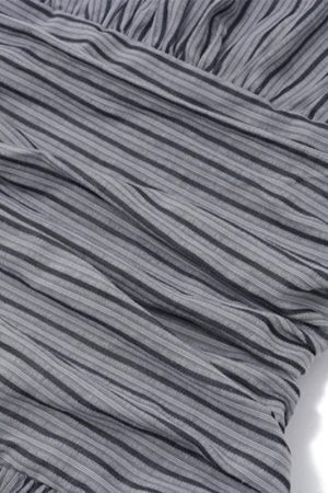 Ruched Halter Midi Dress