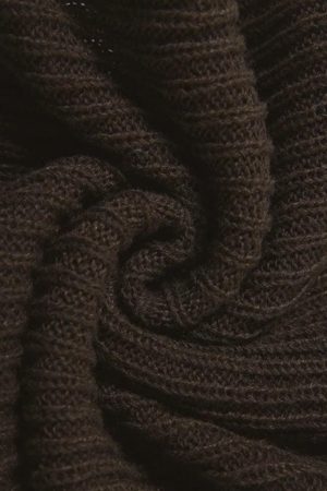 Ruched Knitted Mini Dress