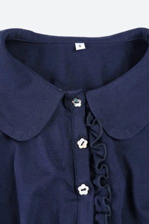 Ruffled Polo Mini Dress