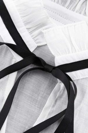 Ruffled Sheer Blouse