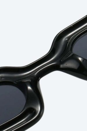 Sheer Rectangle Sunglasses