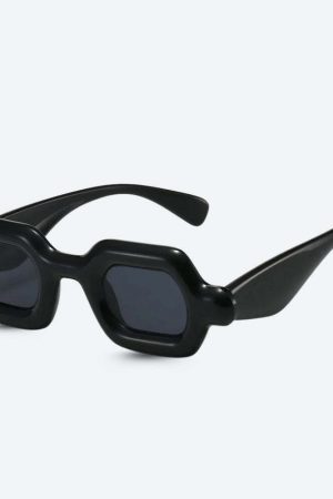 Sheer Rectangle Sunglasses