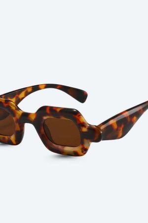 Sheer Rectangle Sunglasses