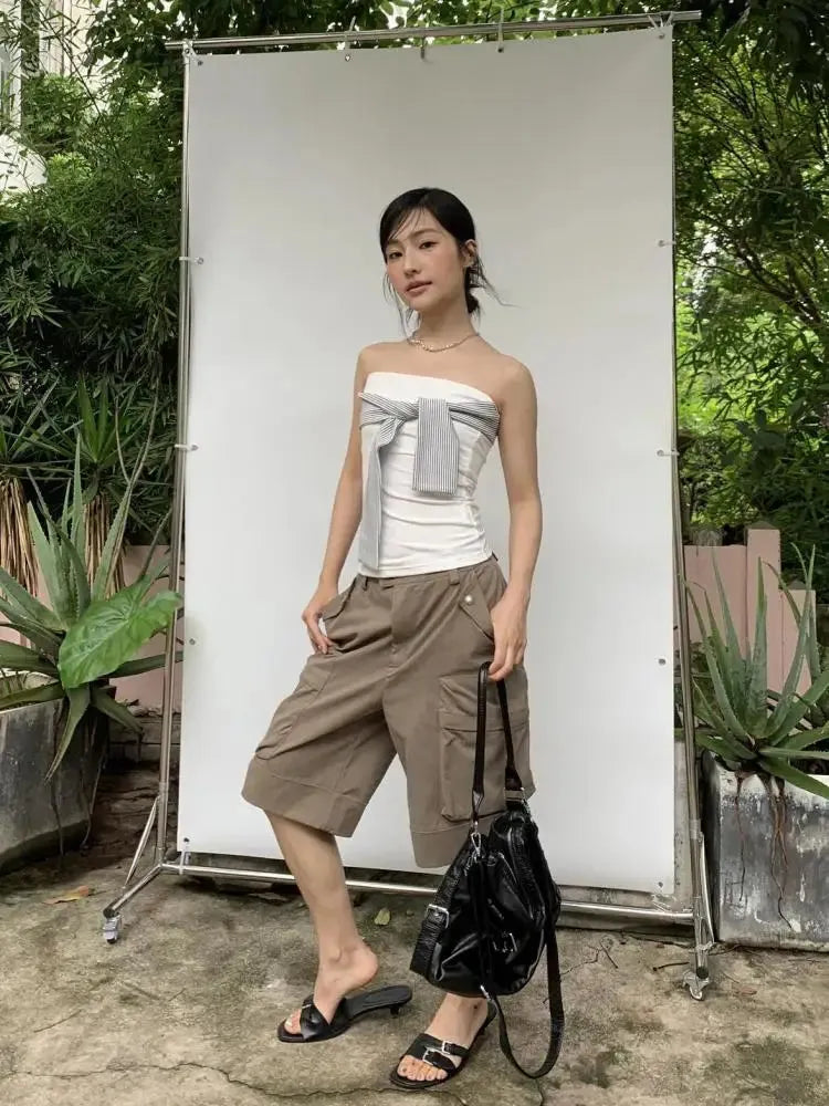 Shirt Tie Top Shirt Tie Top