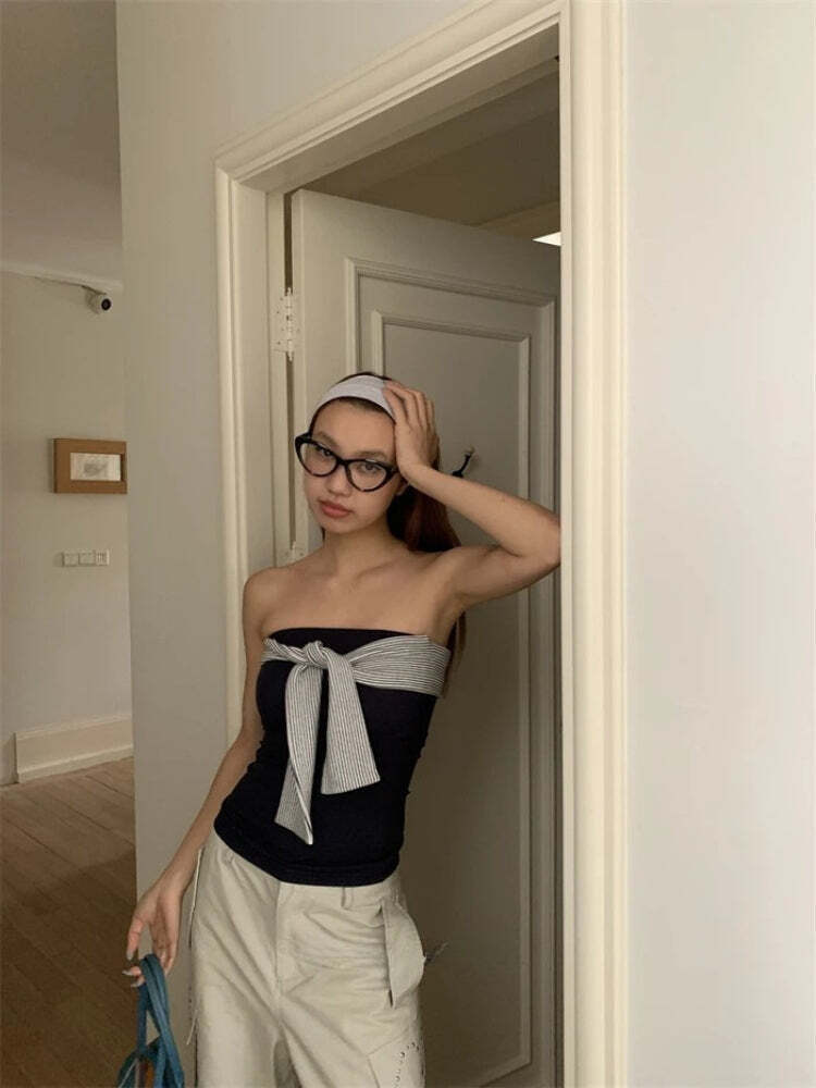 Shirt Tie Top Shirt Tie Top