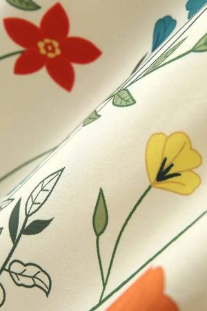 Short Sleeve Flowers Shirt