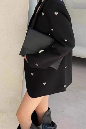 Silver Hearts Blazer