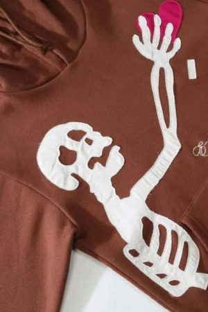 Skeleton Patch Hoodie