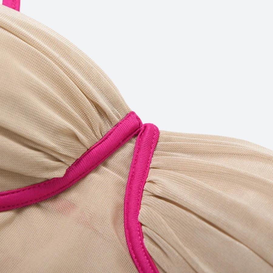 Skin Colored Mesh Top Skin Colored Mesh Top