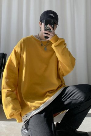 Soft Boy Basic Oversized Sweatshirt