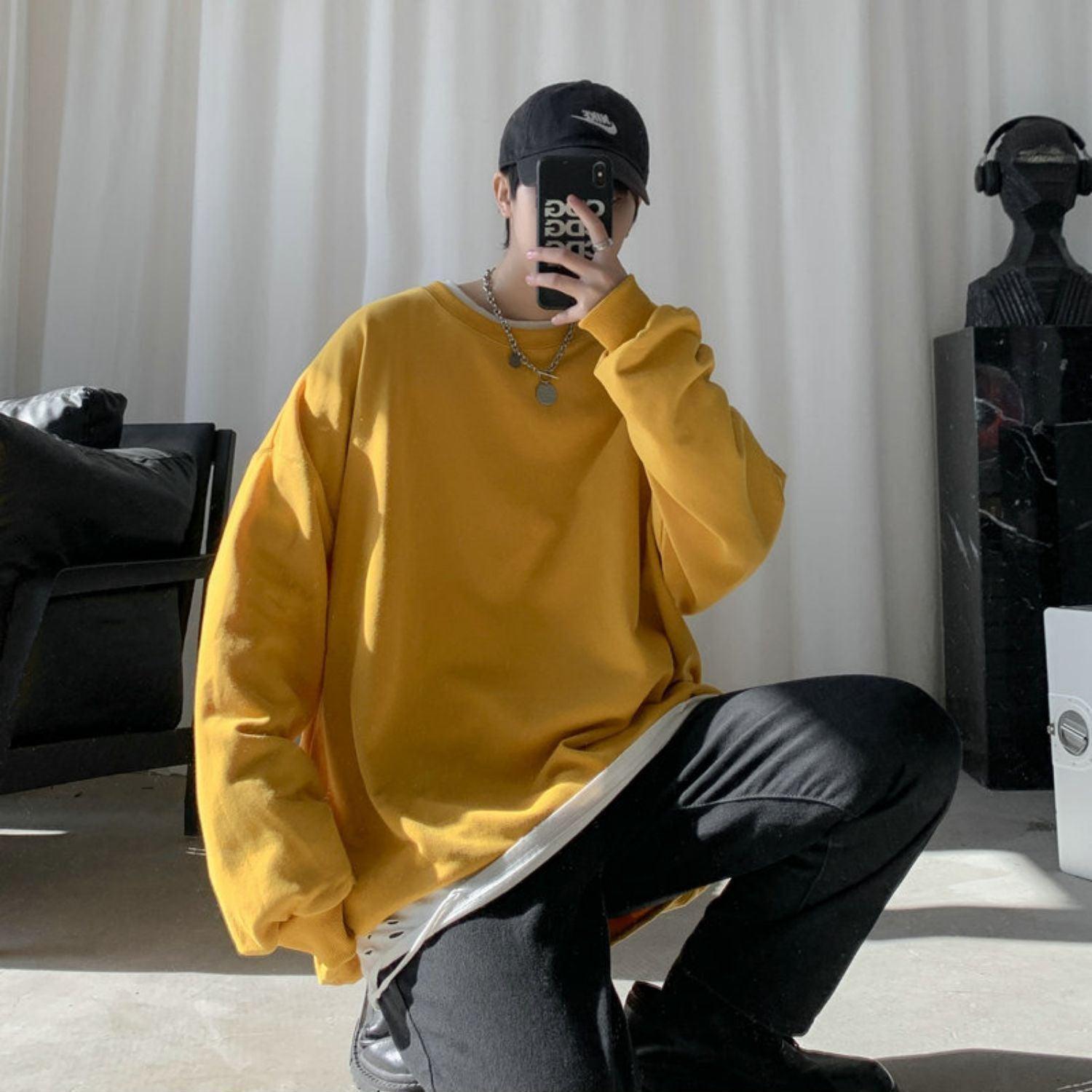 Soft Boy Basic Oversized Sweatshirt Soft Boy Basic Oversized Sweatshirt