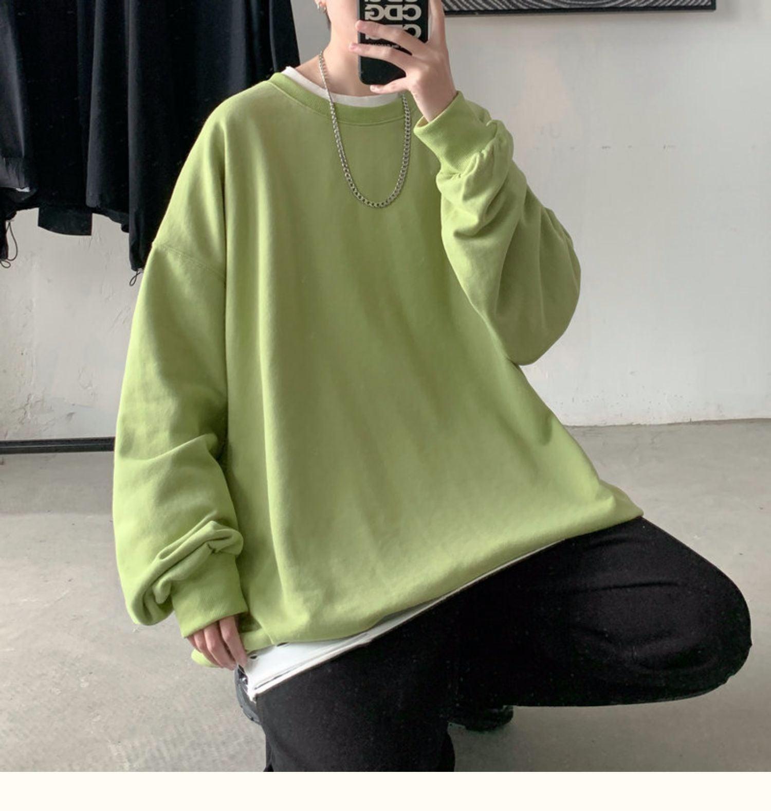 Soft Boy Basic Oversized Sweatshirt Soft Boy Basic Oversized Sweatshirt