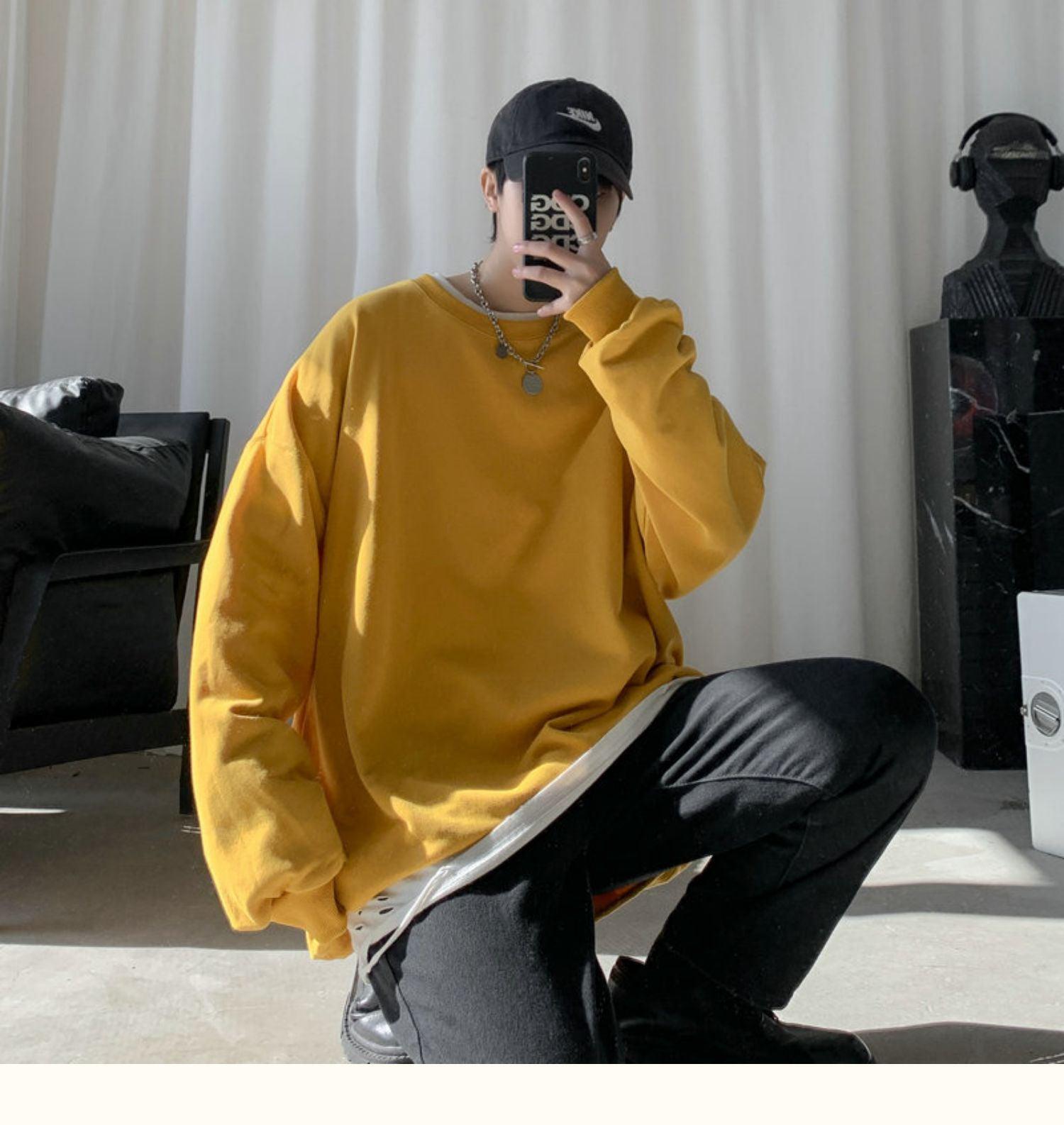 Soft Boy Basic Oversized Sweatshirt Soft Boy Basic Oversized Sweatshirt