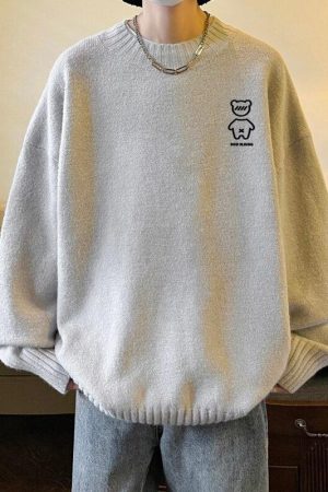 Soft Boy Bear Sweater