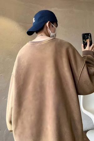 Soft Boy Casual Oversized Sweatshirt