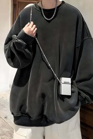 Soft Boy Casual Oversized Sweatshirt