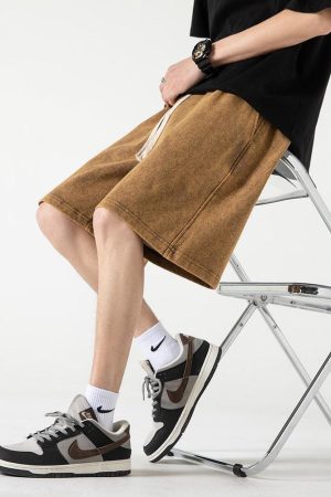 Soft Boy Drawstring Waist Sweatshort