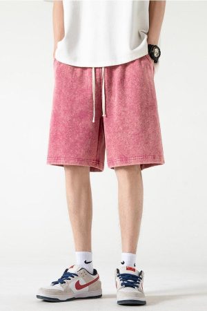 Soft Boy Drawstring Waist Sweatshort