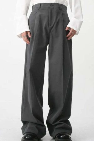 Soft Boy High Waist Baggy Pants