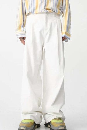 Soft Boy High Waist Baggy Pants