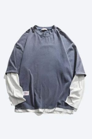 Soft Boy Layered Sleeve Sweatshirt