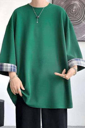 Soft Boy Oversize Detailed Tee