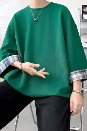 Soft Boy Oversize Detailed Tee