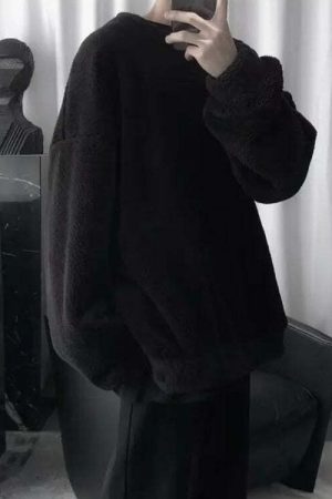 Soft Boy Oversized Teddy Sweatshirt