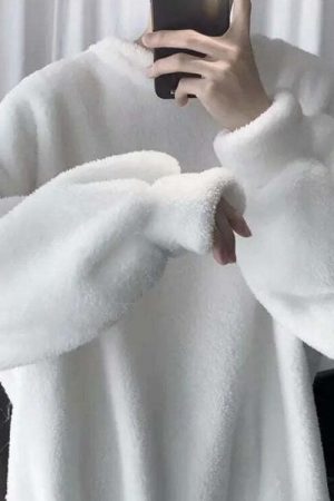 Soft Boy Oversized Teddy Sweatshirt