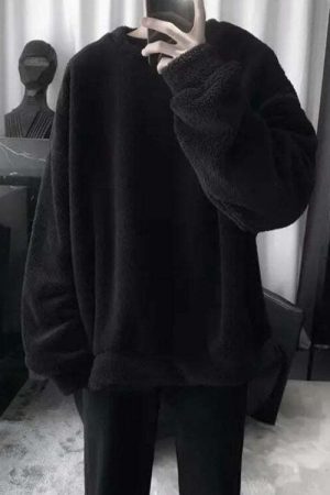 Soft Boy Oversized Teddy Sweatshirt