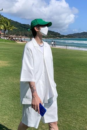 Soft Boy Shirt and Shorts Two Piece Set