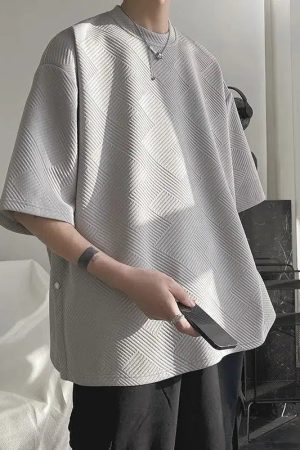 Soft Boy Snap Button Up Tee