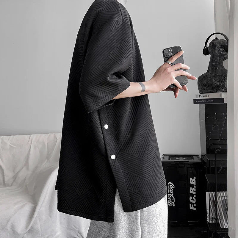 Soft Boy Snap Button Up Tee Soft Boy Snap Button Up Tee