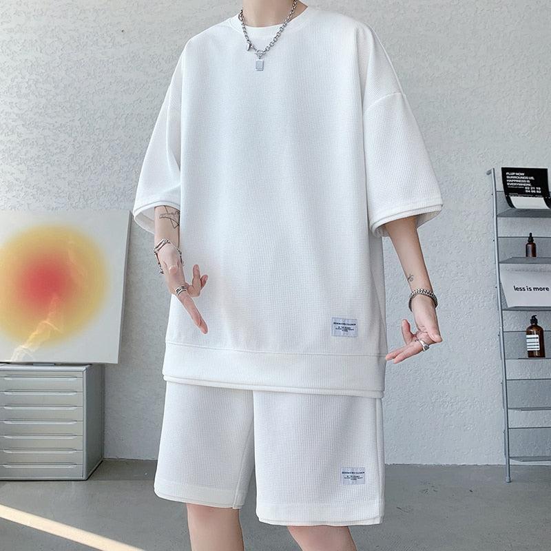 Soft Boy Sweatshirt & Sweatshorts Two Piece Set Soft Boy Sweatshirt & Sweatshorts Two Piece Set