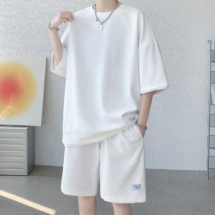 Soft Boy Sweatshirt & Sweatshorts Two Piece Set Soft Boy Sweatshirt & Sweatshorts Two Piece Set