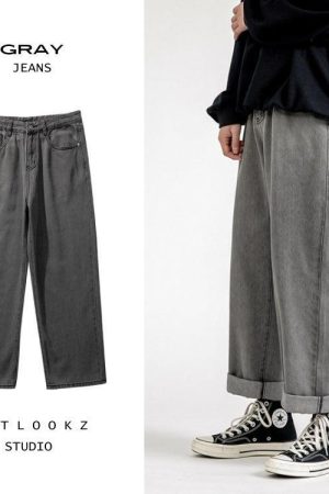 Soft Boy Washed Baggy Jeans