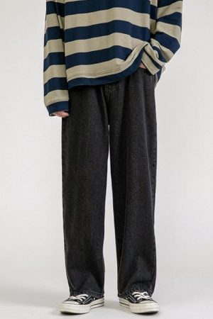 Soft Boy Washed Baggy Jeans