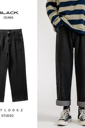 Soft Boy Washed Baggy Jeans