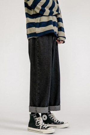 Soft Boy Washed Baggy Jeans