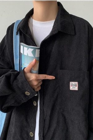 Soft Corduroy Casual Shirt