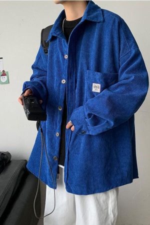 Soft Corduroy Casual Shirt