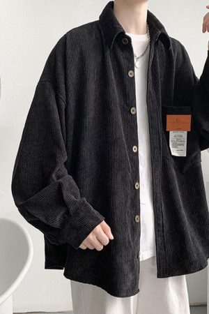 Soft Corduroy Casual Shirt